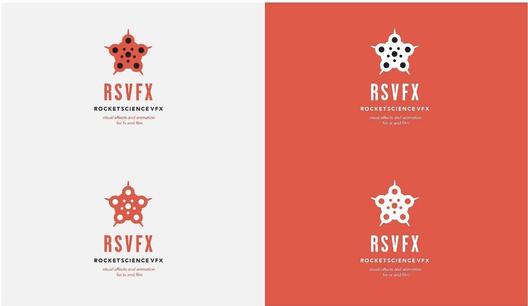 Rocket Science VFX RSVFX Brand Logo Design Case Study 5