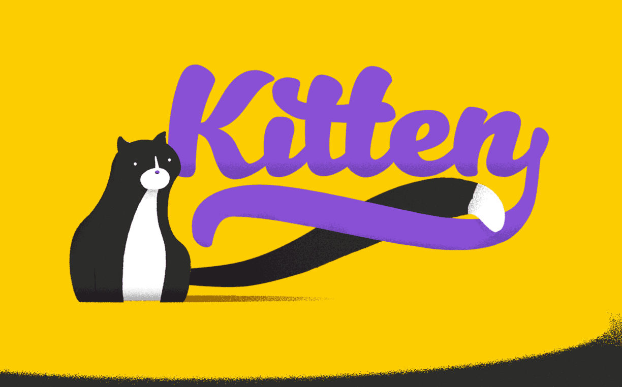 kitten free font