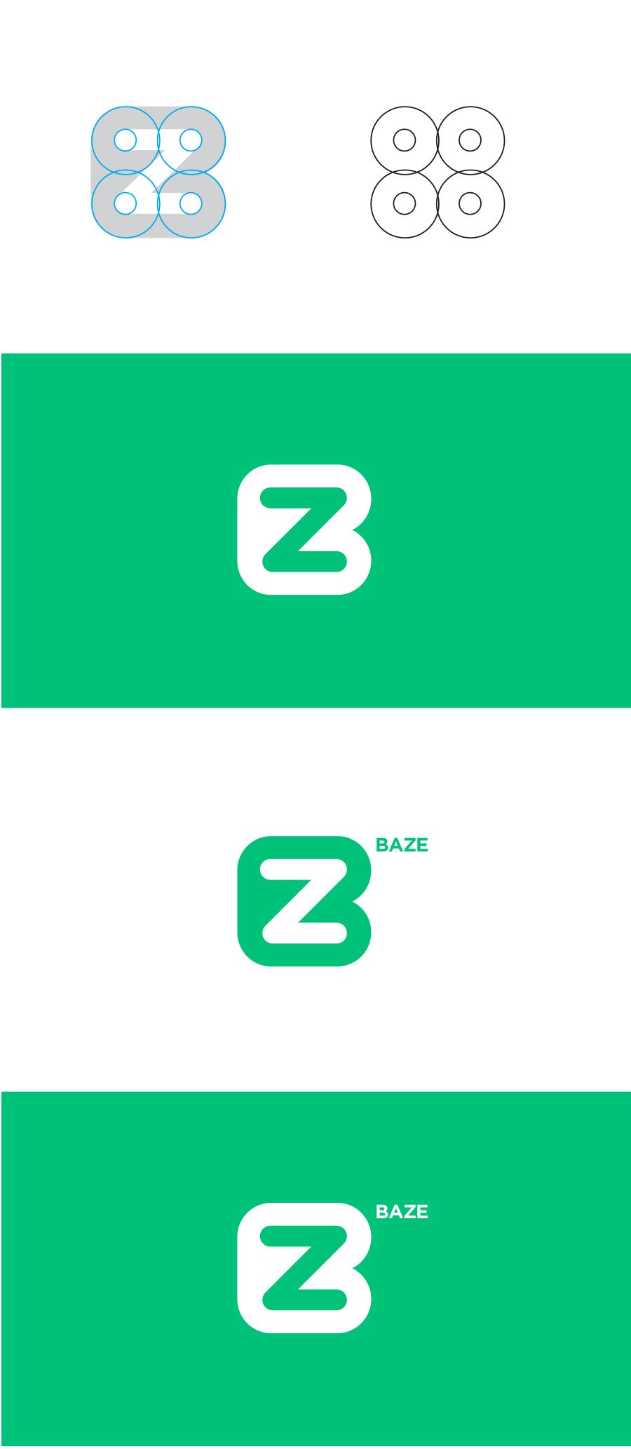 Baze iOS Application Icon Logo Design