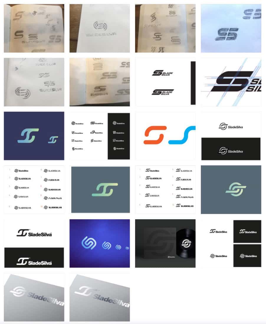 DJ-Slade-Silva-Logo-Design-ideas