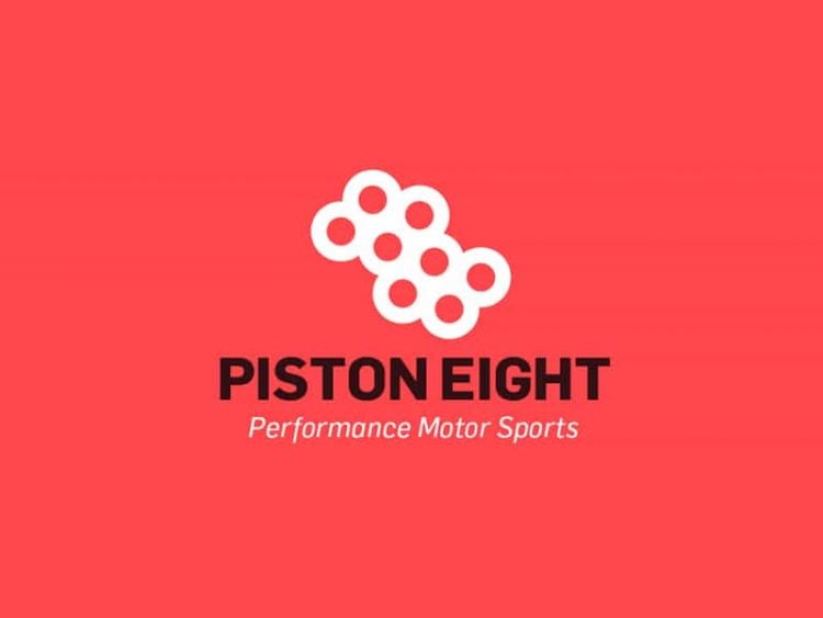 Piston Eight performance motor sports logo for sale