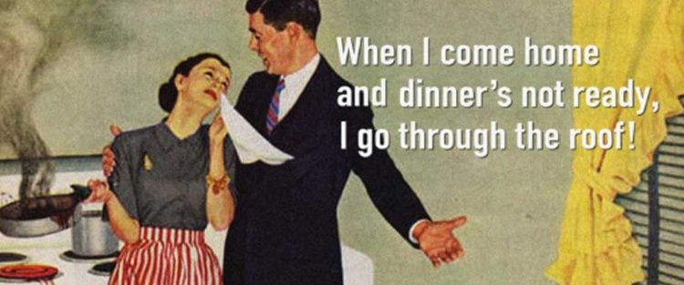 Misogynistic Vintage 1950s Ads With Sexist Quotes From Donald Trump