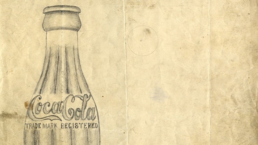 sketch-of-coca-cola-bottle