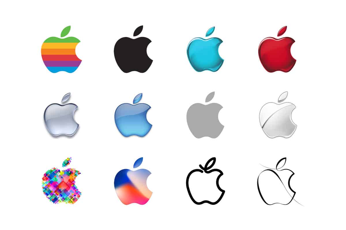 Apple Logo Design Evolution