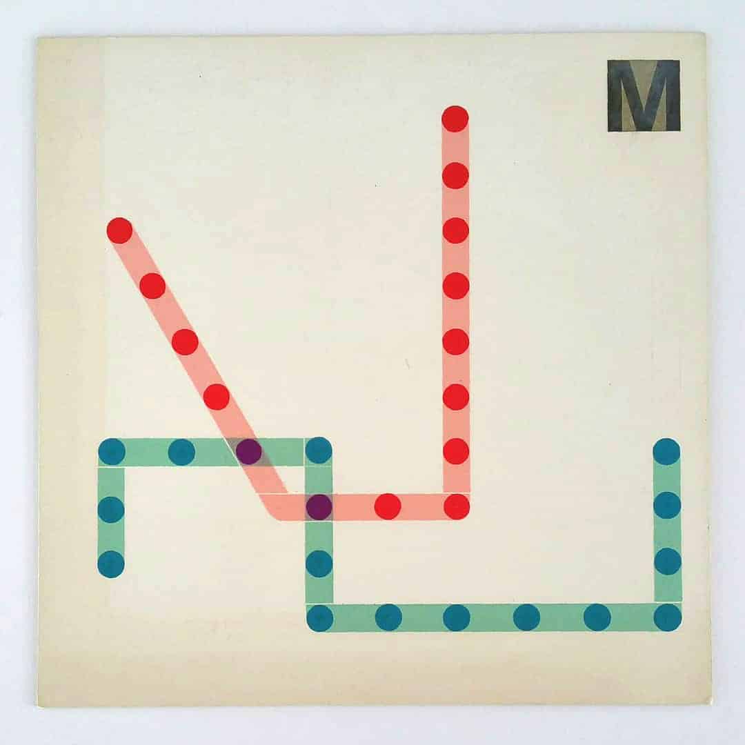 DC Metro Subway map designs Massimo Vignelli