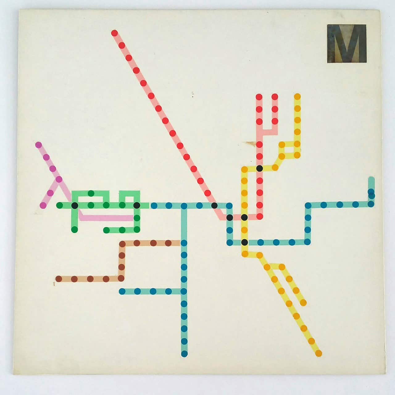 DC Metro Subway map designs Massimo Vignelli