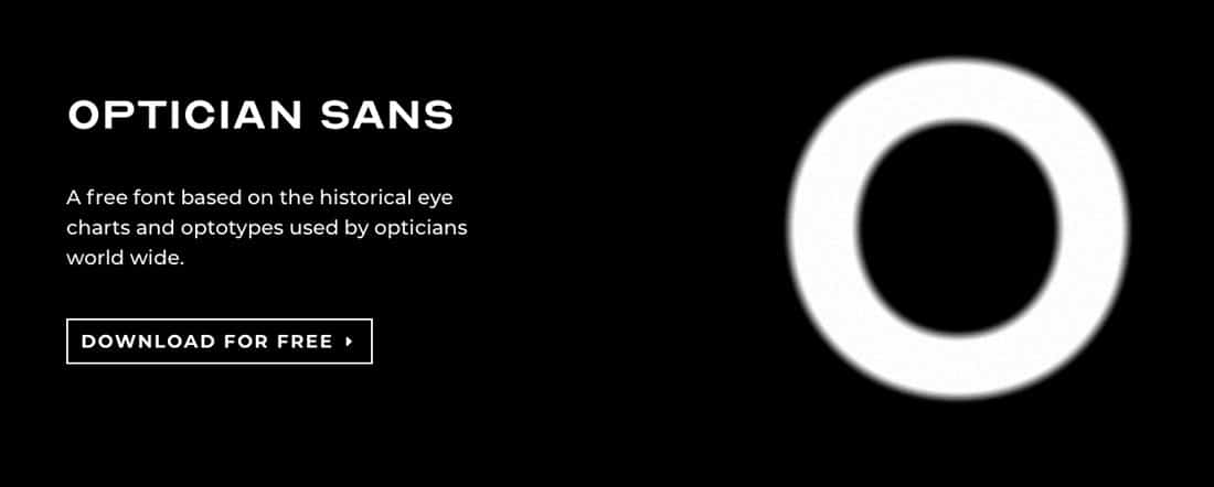 optician sans free font for download