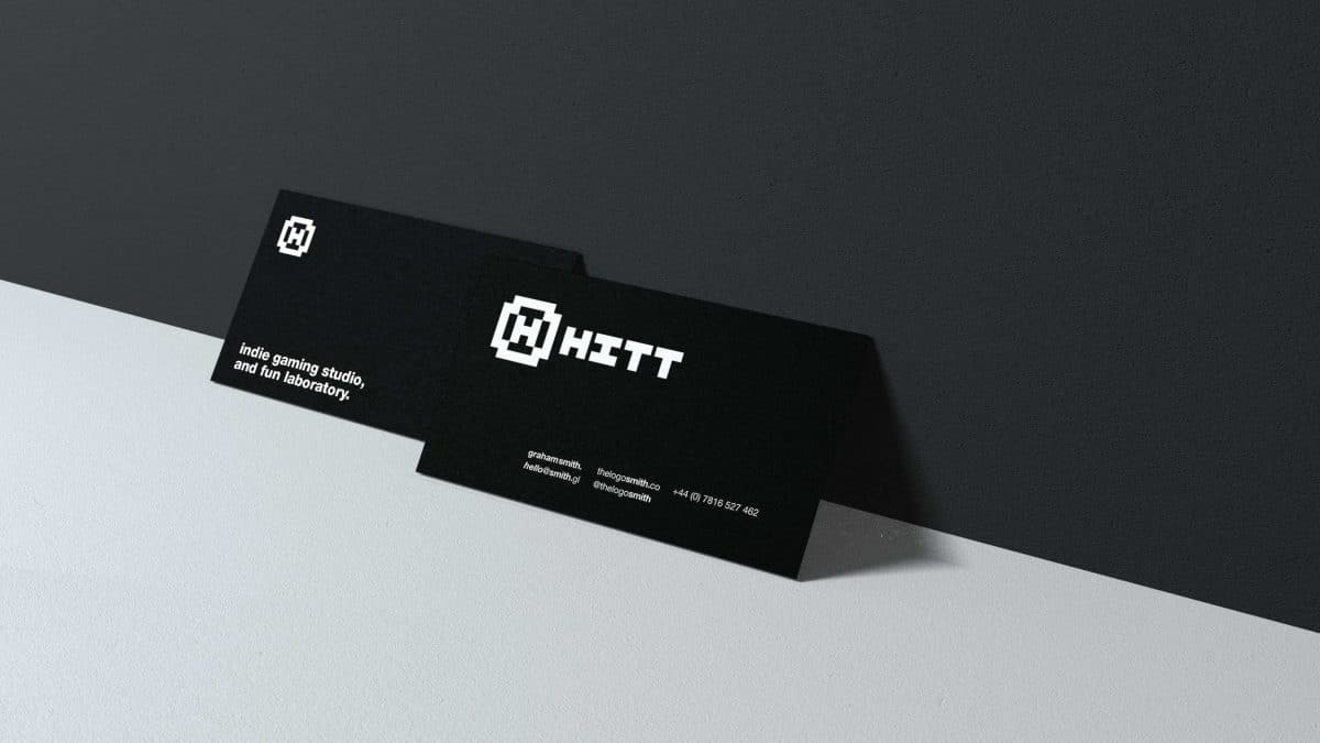 HITT Indie Gaming Studio Logo & Brand Identity Designed by The Logo Smith