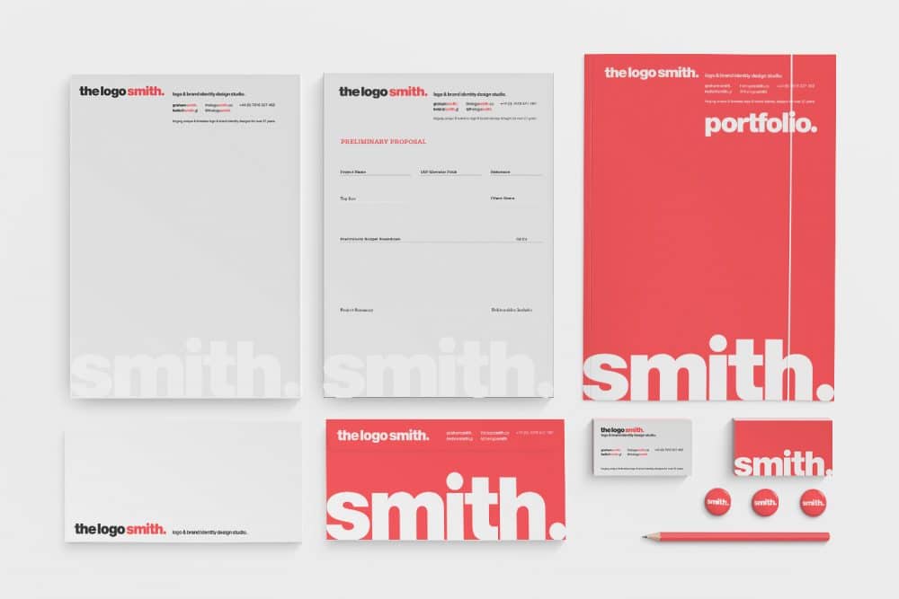 The Logo Smith Logo and Brand Identity Logo & Brand Identity Designed by Freelance Logo Designer The Logo Smith