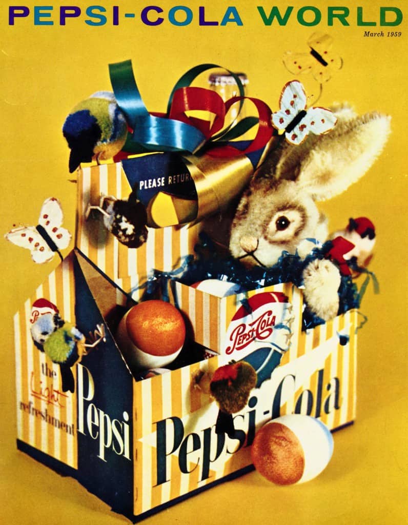 Vintage Pepsi-Cola World Magazine Cover March 1959