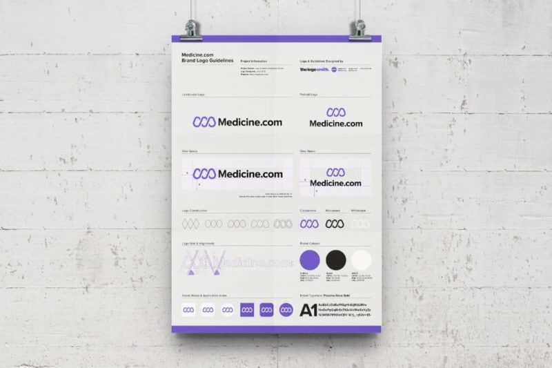 Brand Logo Usage Guidelines A3 Poster - Free Template for Download 8
