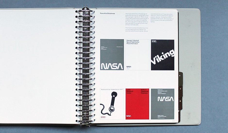 NASA Graphics Standards and Brand Identity Guidelines Circa 1976