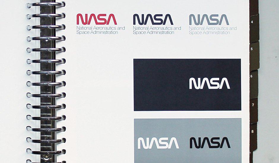 NASA Graphics Standards and Brand Identity Guidelines Circa 1976