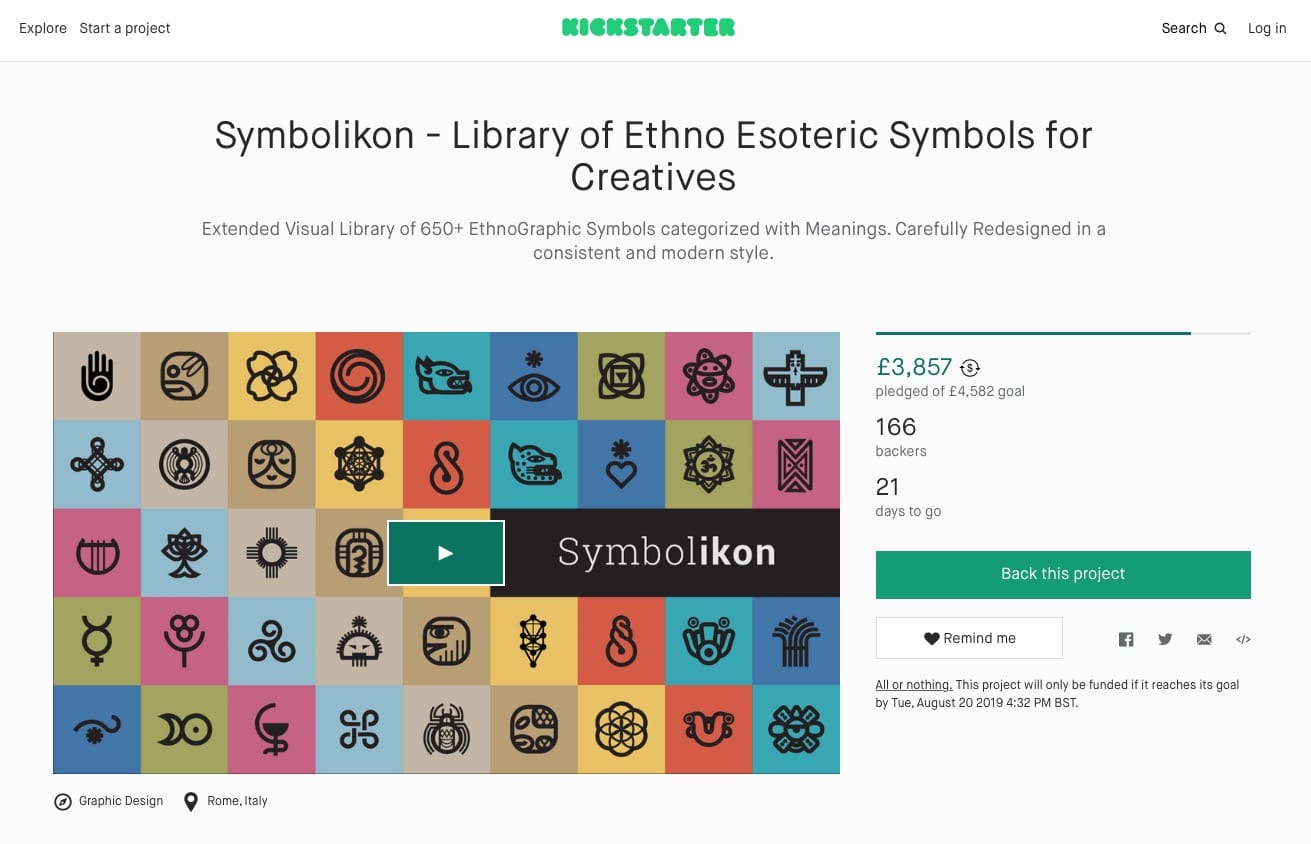 Symbolikon - Library of Ethno Esoteric Symbols for Creatives on Kickstarter