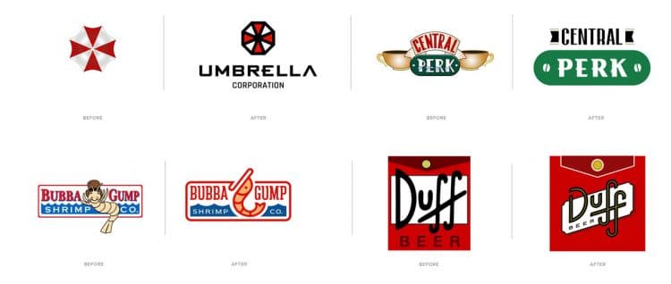 Fan Art Logo Designs from Favourite TV Shows & Movies