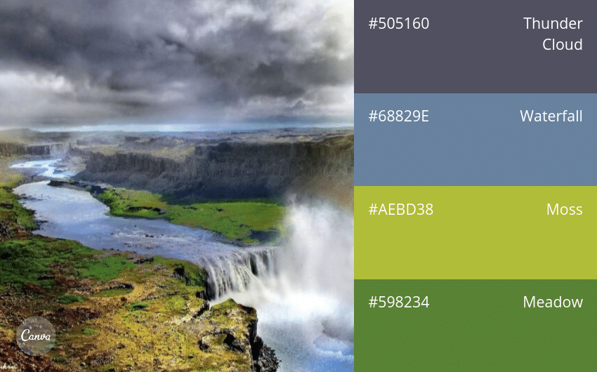 04.-Crisp-_-Dramatic 100 Beautiful Colour Swatches and Combinations by Canva
