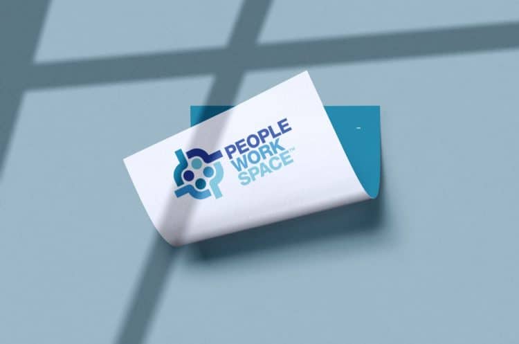 PeopleWorkSpace Logo Designed by The Logo Smith Freelance Logo Designer 4