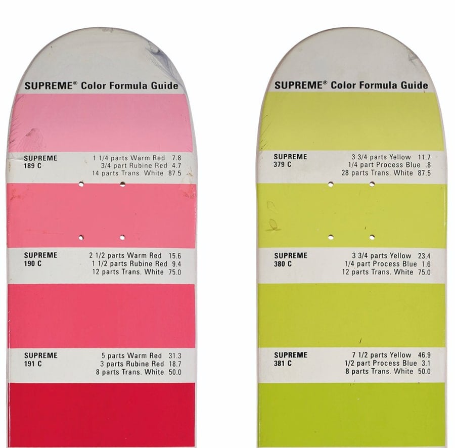 Supreme Heads to Christie's for an Auction of Skateboards and Gear