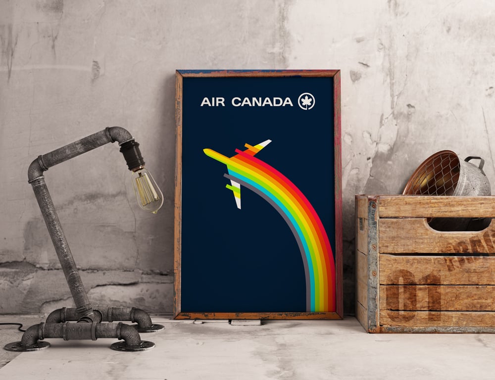 Vintage-Air-Canada-Logo-Poster-Frame-Mockup Dealjum