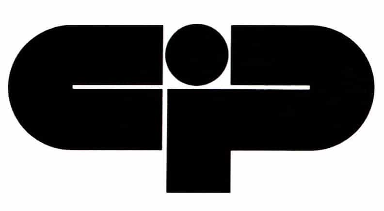 Logo for a business center, from Graphis Annual 73 - 74