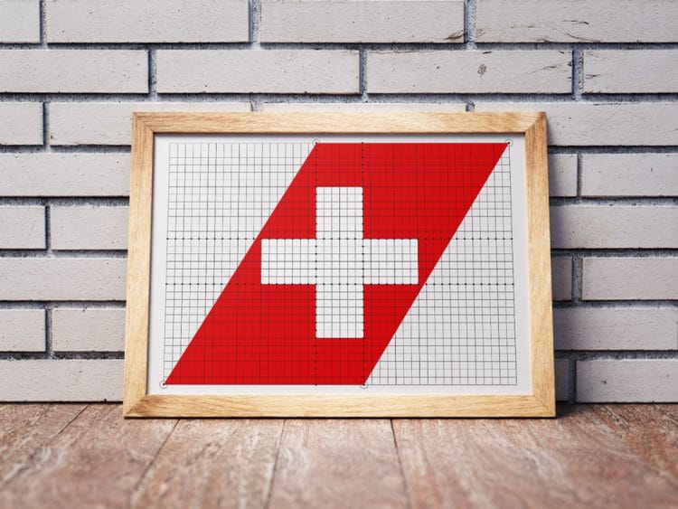 Swissair-Logo-Grid-Poster_Mockup_Horizontal