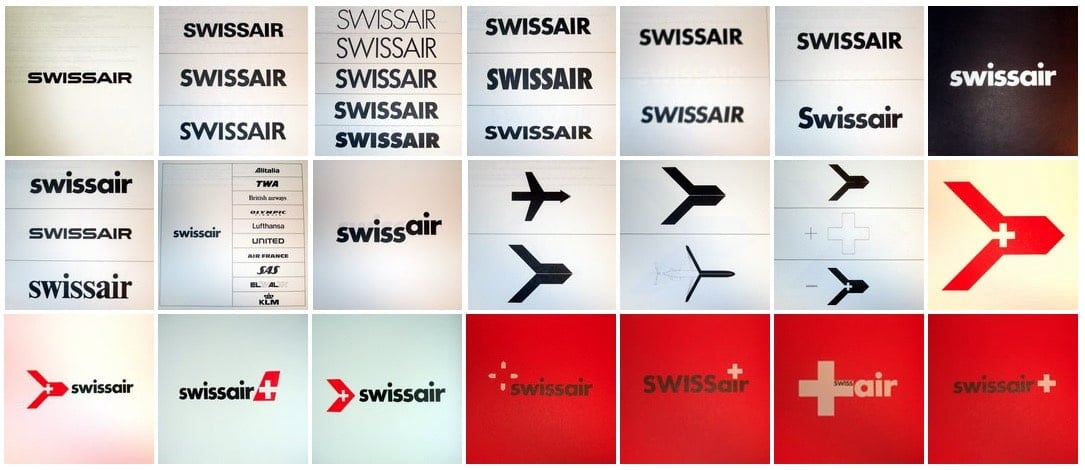 Swissair Logos 2000s