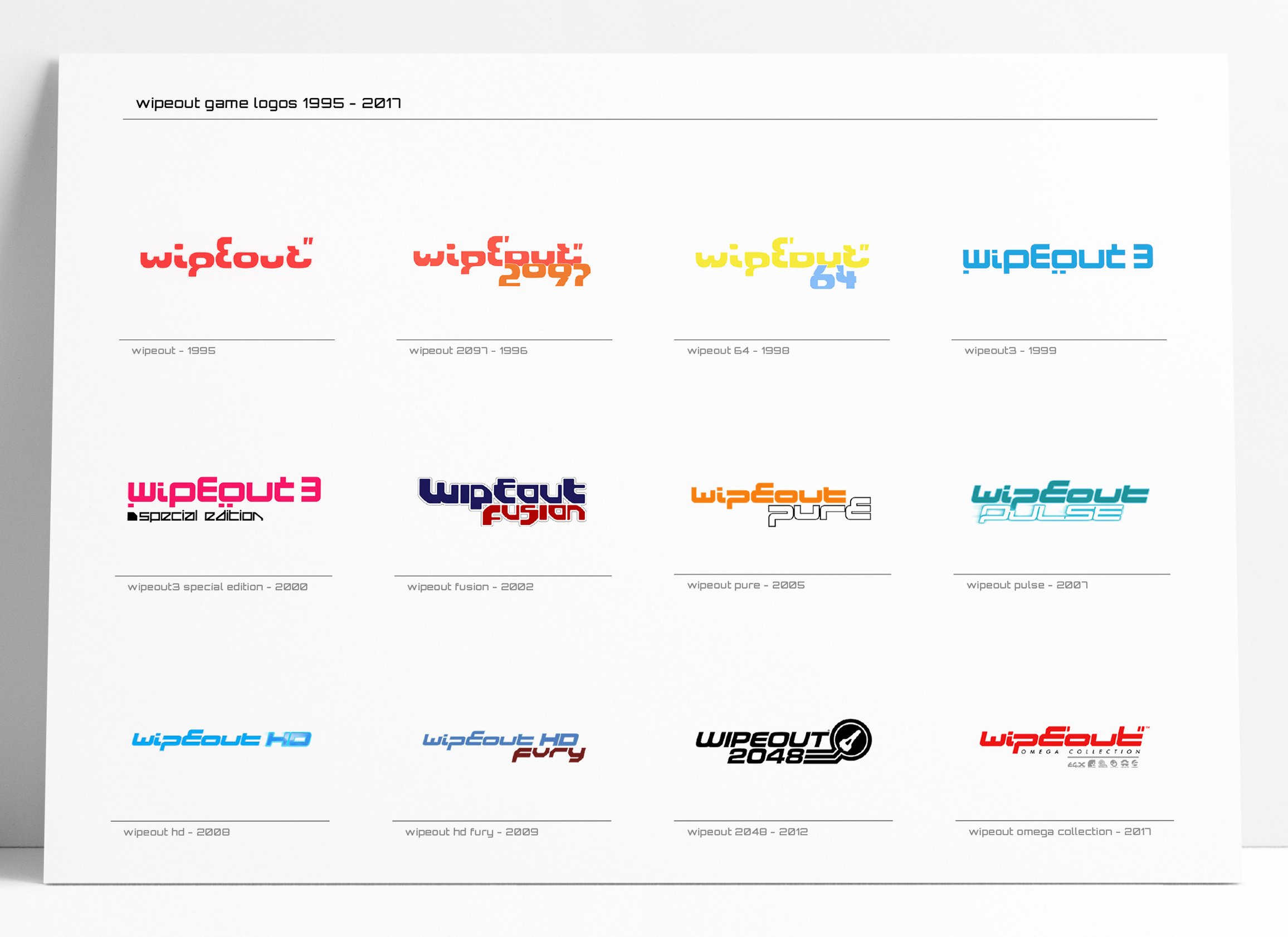 Wipeout Logo History Making Of The Wipeout Logo The Logo Smith