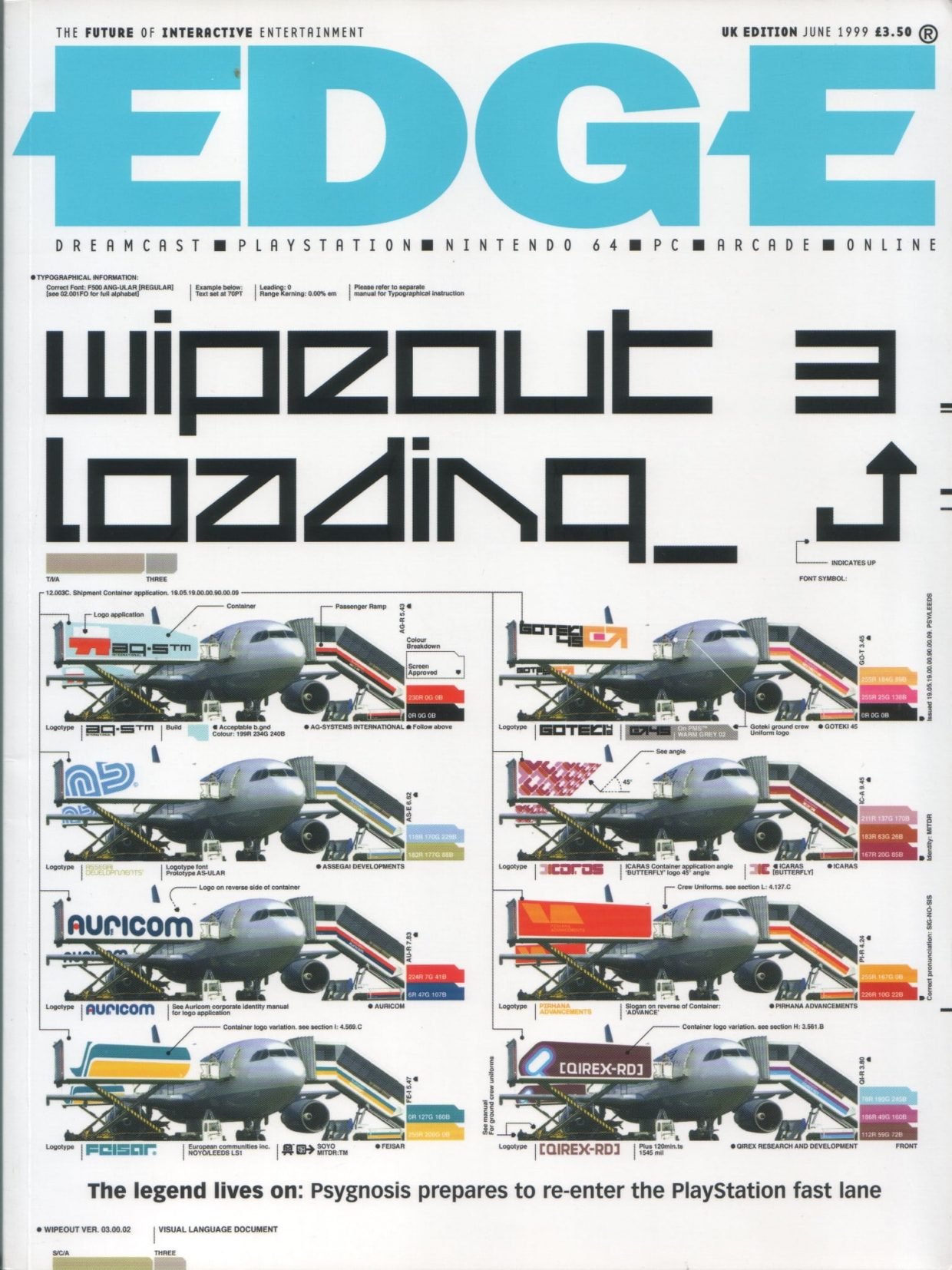 edge magazine cover for wipeout 3