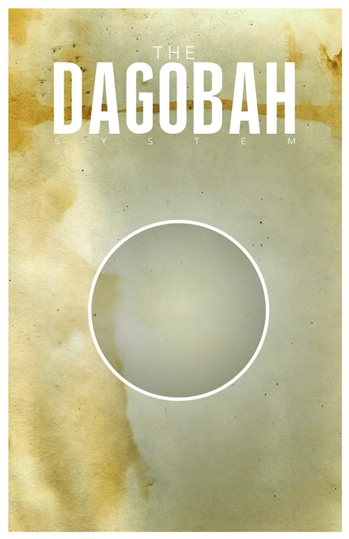 The Dagobah System Minimalist Star Wars Galaxy Posters designed by  Justin Van Genderen