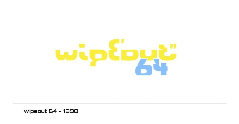 wipeout 64 logo - 1998