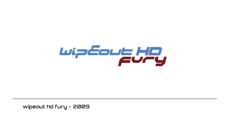 wipeout hd fury logo - 2009