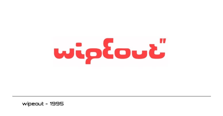 Wipeout Game Logos by the designers republic