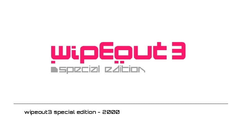 wipeout3 special edition logo- 2000