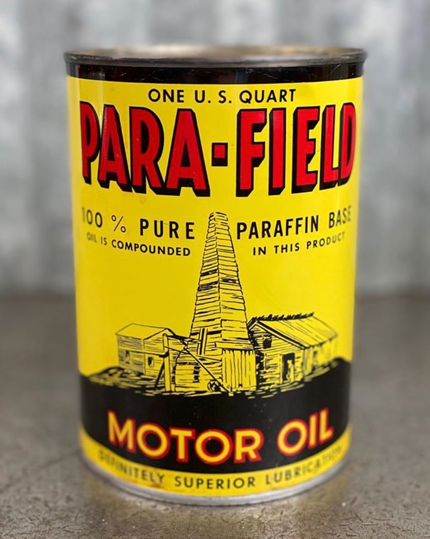 US Vintage Motor Oil Cans