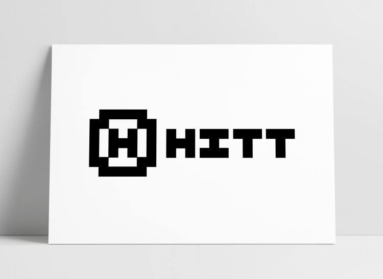 HITT Gaming Studio Logo MockUp Poster The Logo Smith