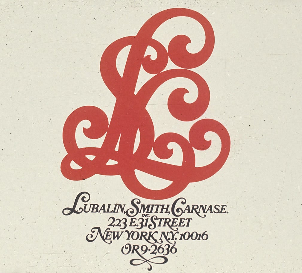 Lubalin, Smith, Canase Inc Logo Design