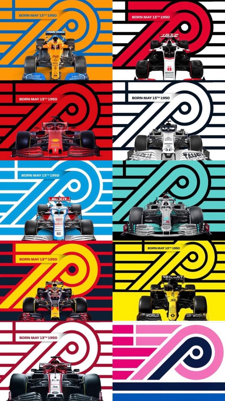 Formula 1 70th Anniversary Logos Revealed for 2020 | The ...