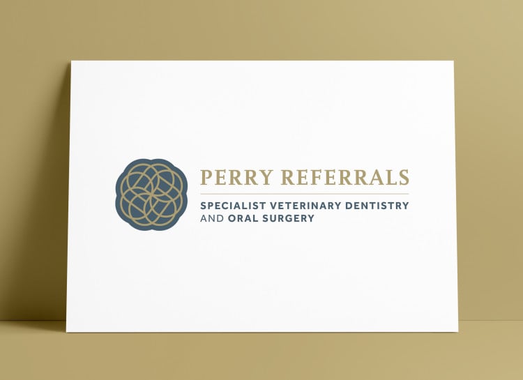 Perry Referrals Logo MockUp Poster Designed by The Logo Smith
