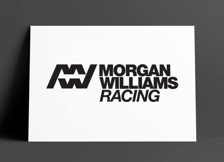 Morgan Williams Racing Logo Designed by The Logo Smith