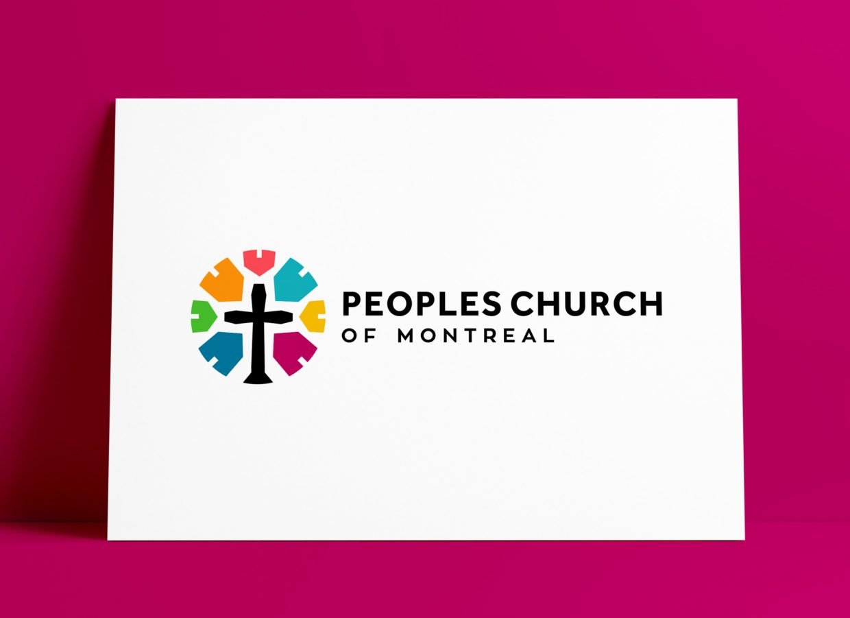 Peoples Church of Montreal Logo and Brand Identity Design by The Logo Smith