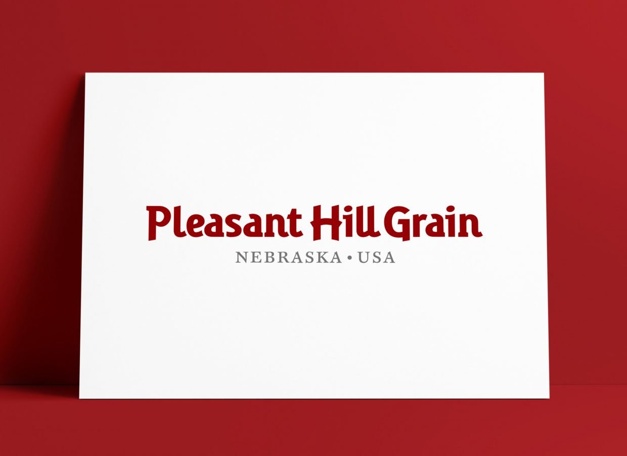 Pleasant Hill Grain Logo and Brand Identity Design by The Logo Smith