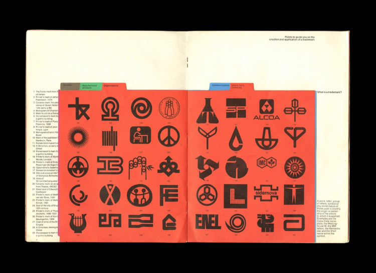 Man and His Mark - Trademarks and Company Symbols Designed by Les Mason 1970