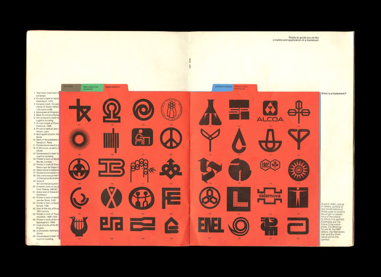 Man and His Mark - Trademarks and Company Symbols Designed by Les Mason 1970