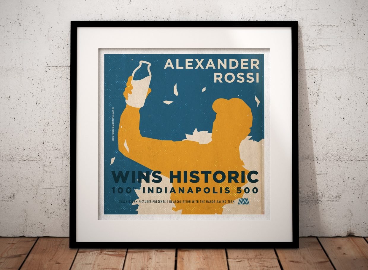 Bonus Poster: Alexander Rossi wins Historic 100th Indianapolis 500