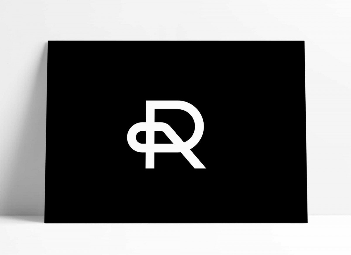 Letter RP Logo Design, Minimal Letter R P Logo Design Using Letters R and P  in Gold and Black Color Stock Vector | Adobe Stock