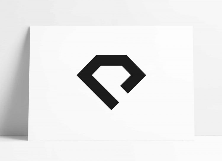 Letter P, Diamond – £400 Logo for Sale