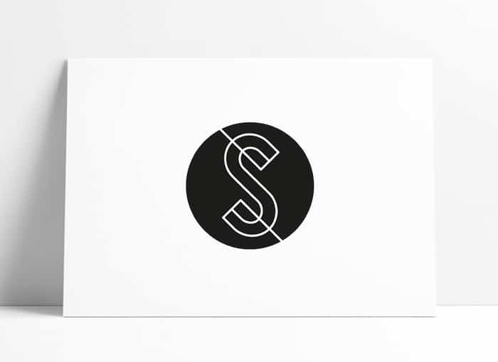 Letter S, Circle Logo