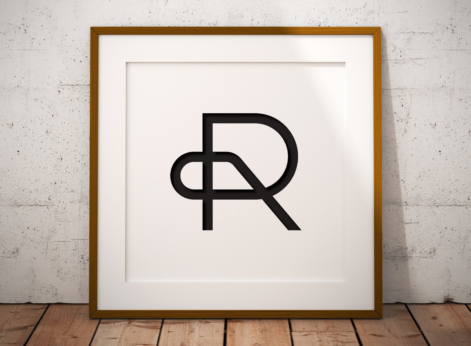Initials & Letters R P Logo for Sale Designed by The Logo Smith