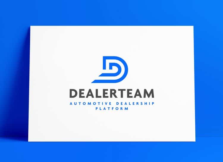 DealerTeam Automotive Logo Designed by The Logo Smith