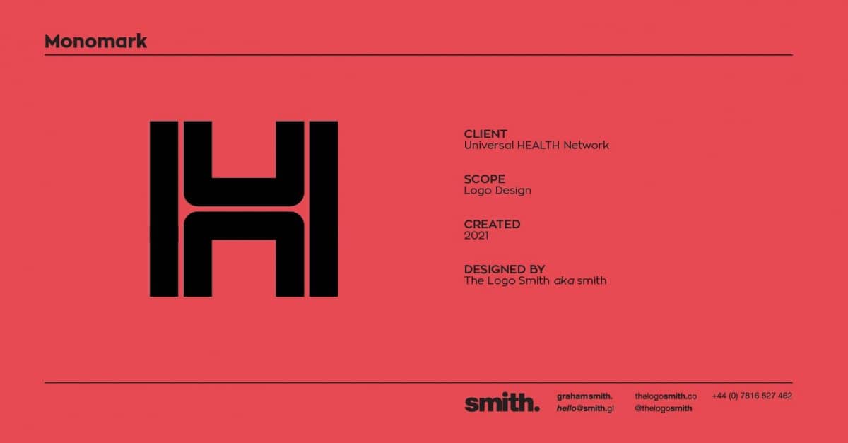 health logo mark designed by the logo smith